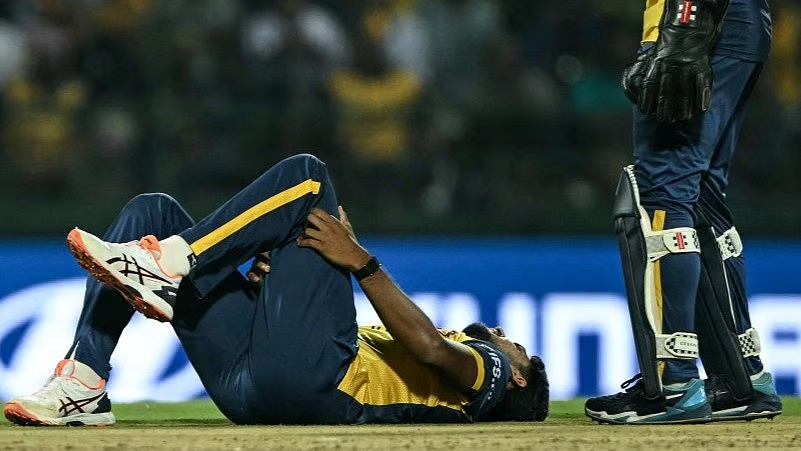 Matheesha Pathirana Injured during the Australia vs Sri Lanka Match