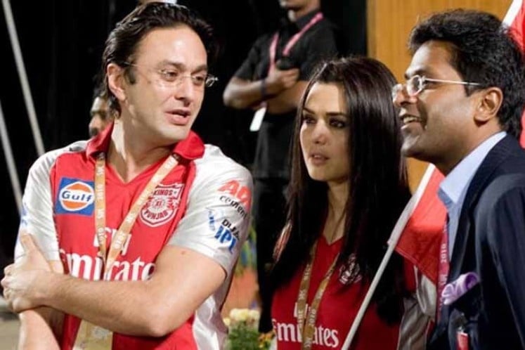 Punjab Kings – Ness Wadia, Preity Zinta Punjab Kings – Ness Wadia, Preity Zinta