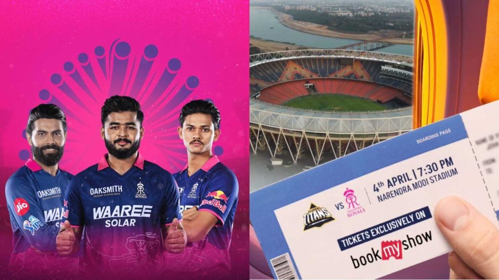 Rajasthan Royals IPL 2026 Tickets