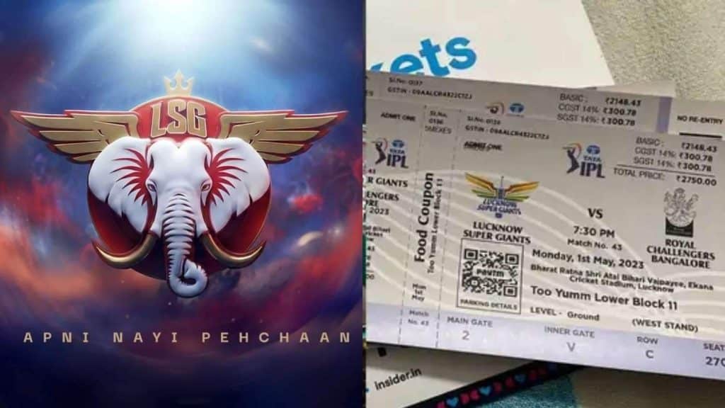 LSG IPL 2026 Ticket Price List